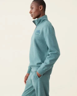 Organic Original Half Zip Stein Gender Free -Cloveras Fashion Shop 27040026 936 c