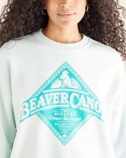 Beaver Canoe Relaxed Crew Sweatshirt Gender Free -Cloveras Fashion Shop 27040053 15D e