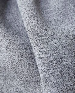 Salt And Pepper Hooded Robe Gender Free -Cloveras Fashion Shop 27180003 008 f