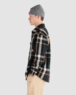 Roots X CLOT Cypress Shirt -Cloveras Fashion Shop 27190010 Y99 c