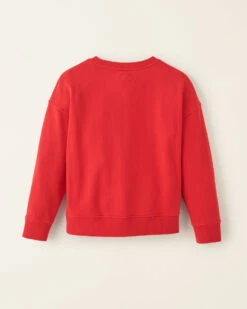 Kids Beaver Canoe Relaxed Crew Sweatshirt -Cloveras Fashion Shop 29030413 64K d