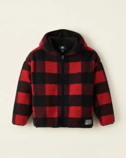 Kids Shearling Fleece Zip Hoodie 10 Kids Shearling Fleece Zip Hoodie -Cloveras Fashion Shop 29030471 VV3 c