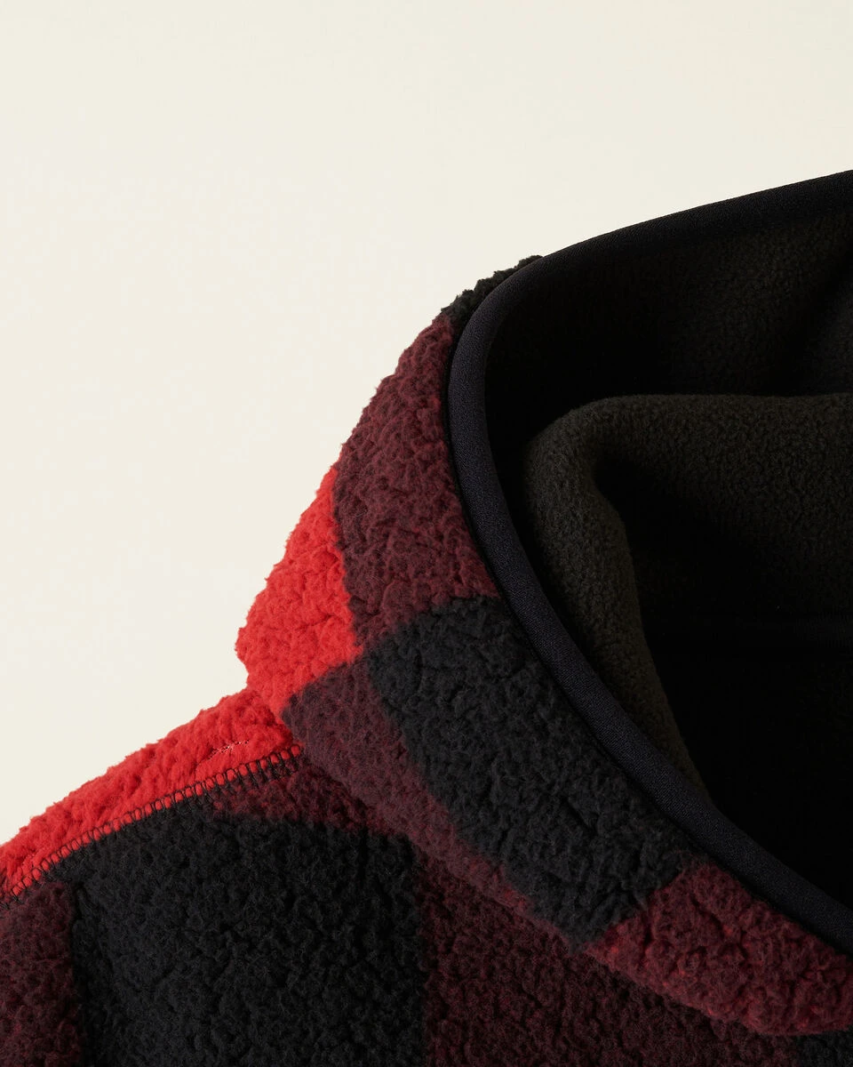 Kids Shearling Fleece Zip Hoodie 5 Kids Shearling Fleece Zip Hoodie - Image 5