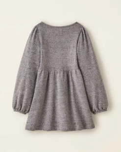 Girls Golden Pepper Puff Dress -Cloveras Fashion Shop 29100077 008 c