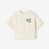 Toddler Warm-Up Cut Off Crew Sweatshirt