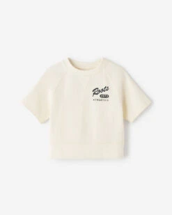 Toddler Warm-Up Cut Off Crew Sweatshirt