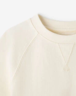 Toddler Warm-Up Cut Off Crew Sweatshirt -Cloveras Fashion Shop 31010026 713 d