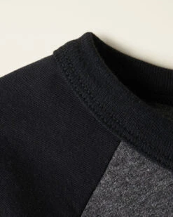 Toddler Plaid Applique Baseball T-Shirt -Cloveras Fashion Shop 31020597 006 d