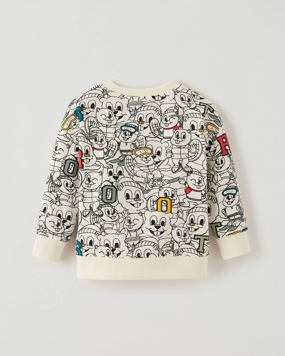 Toddler Where's Buddy Crew Sweatshirt 2 Toddler Where's Buddy Crew Sweatshirt - Image 2