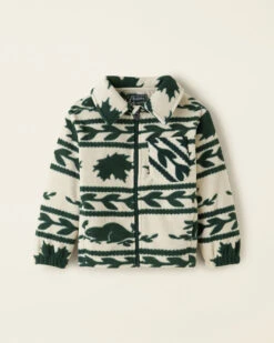 Toddler Microfleece Zip Shacket