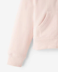 Toddler Girls Cozy Cooper Shrunken Zip Hoodie -Cloveras Fashion Shop 31030424 A61 f