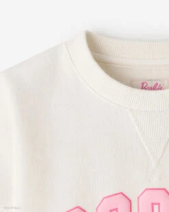 Toddler Barbie™ X Roots 65 Relaxed Crew Sweatshirt -Cloveras Fashion Shop 31030452 CJ2 e