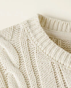 Toddler Cable Crew Sweater -Cloveras Fashion Shop 31050025 017 c