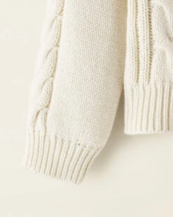 Toddler Cable Crew Sweater -Cloveras Fashion Shop 31050025 017 d