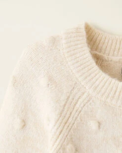 Toddler Girls Pom Pom Cardigan -Cloveras Fashion Shop 31050026 A17 d