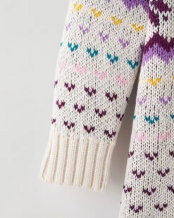 Toddler Girls Fair Isle Sweater Dress -Cloveras Fashion Shop 31100027 A11 e