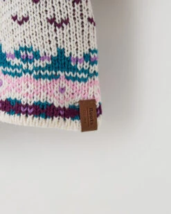 Toddler Girls Fair Isle Sweater Dress -Cloveras Fashion Shop 31100027 A11 f