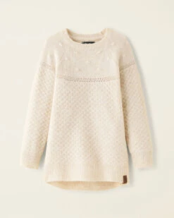 Toddler Girls Pom Pom Sweater Dress