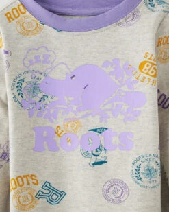 Toddler White Athletics Club PJ Set -Cloveras Fashion Shop 31120034 A11 c