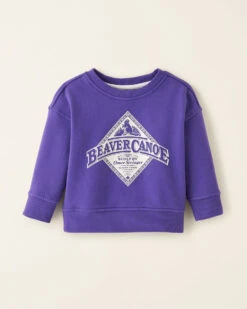 Baby Beaver Canoe Relaxed Crew Sweatshirt