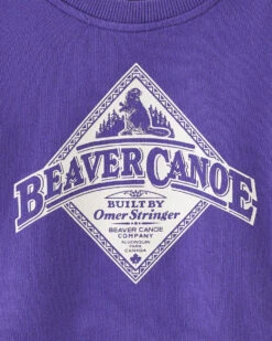 Baby Beaver Canoe Relaxed Crew Sweatshirt -Cloveras Fashion Shop 32030186 551 c