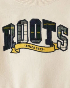 Baby Plaid Applique Crew Sweatshirt -Cloveras Fashion Shop 32030199 017 c