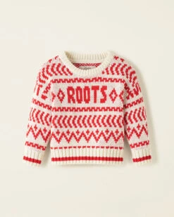 Baby Roots Fair Isle Sweater