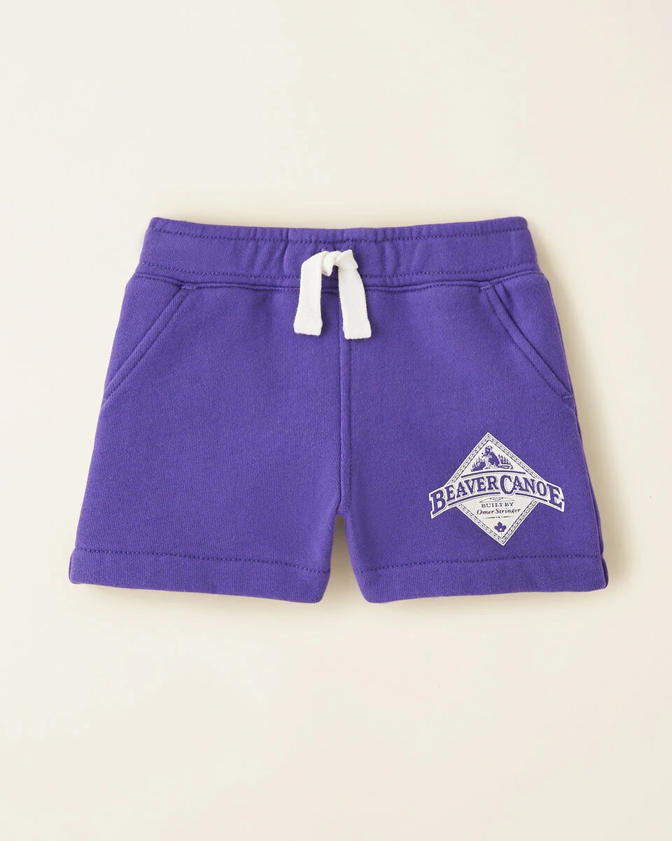 Baby Beaver Canoe Sweatshort 1 Baby Beaver Canoe Sweatshort