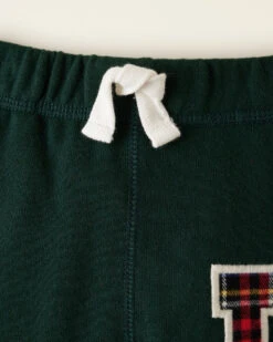 Baby Plaid Applique Sweatpant -Cloveras Fashion Shop 32070194 232 d