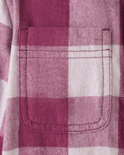 Baby Relaxed Park Plaid Shirt -Cloveras Fashion Shop 32090009 752 d