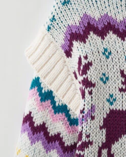 Baby Fair Isle Sweater Dress -Cloveras Fashion Shop 32100047 A11 d