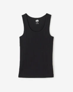 Pointelle Scoop Neck Tank