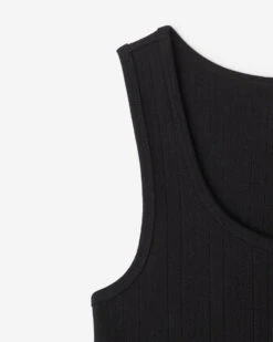 Pointelle Scoop Neck Tank -Cloveras Fashion Shop 38010062 001 c