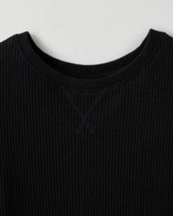 Waffle Long Sleeve Top -Cloveras Fashion Shop 38020205 001 c