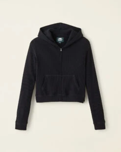 Waffle Full Zip Hoodie