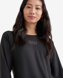 Practice Peace Renew Long Sleeve Top -Cloveras Fashion Shop 38020238 001 g