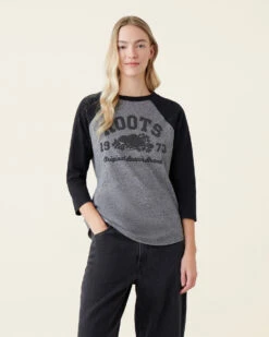 Womens Original Beaver Long Sleeve T-shirt