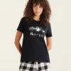 Womens Cooper Plaid T-shirt