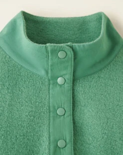 Trail Fleece Snap Mock Sweatshirt -Cloveras Fashion Shop 38040883 935 c