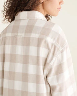 Park Plaid Relaxed Shirt -Cloveras Fashion Shop 38060119 027 g