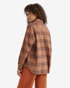 Manning Oversized Flannel Shirt -Cloveras Fashion Shop 38060121 20G d