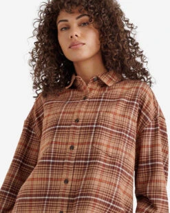 Manning Oversized Flannel Shirt -Cloveras Fashion Shop 38060121 20G e
