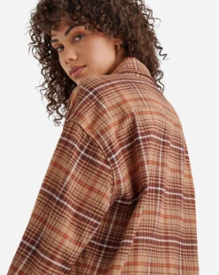 Manning Oversized Flannel Shirt -Cloveras Fashion Shop 38060121 20G g