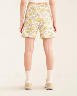 Floral Relaxed Sweatshort 6 Inch -Cloveras Fashion Shop 38120179 CJ2 d