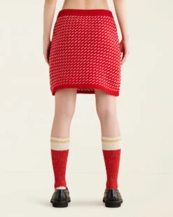 Falling Snow Mini Skirt 9 Falling Snow Mini Skirt -Cloveras Fashion Shop 38130394 Y60 d