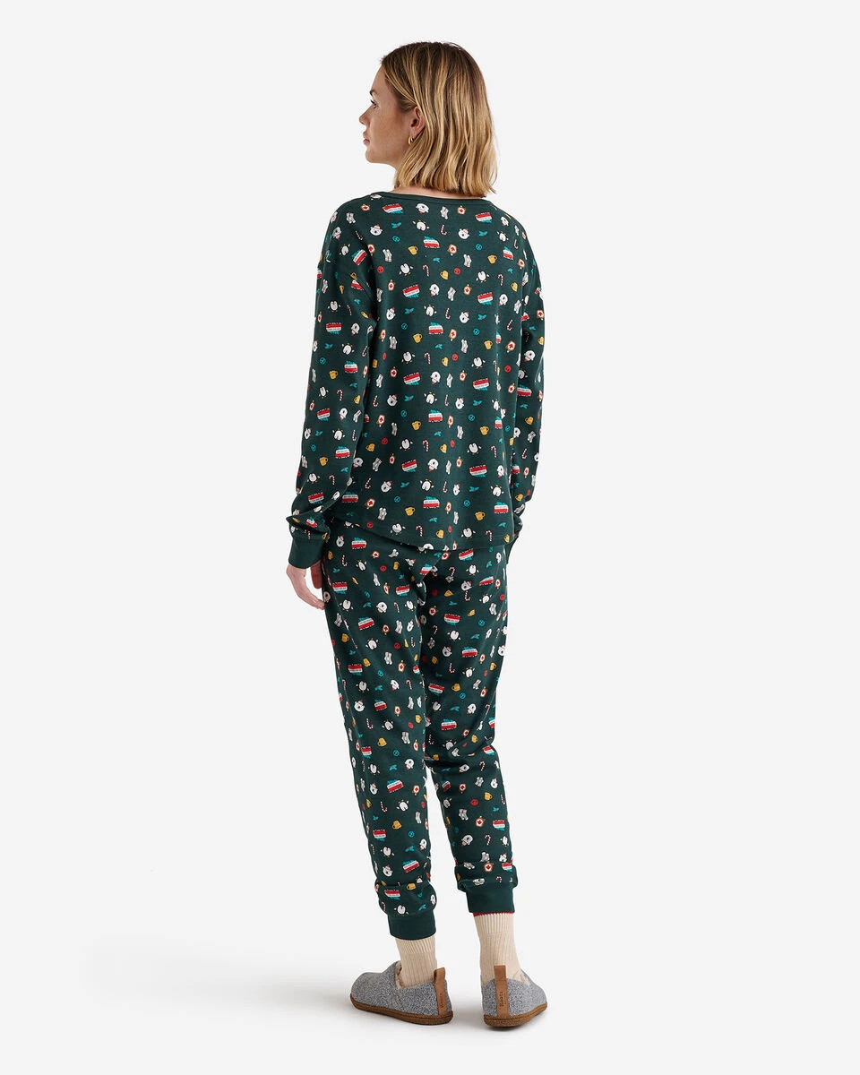 Womens Winter Pajama Top 2 Womens Winter Pajama Top - Image 2