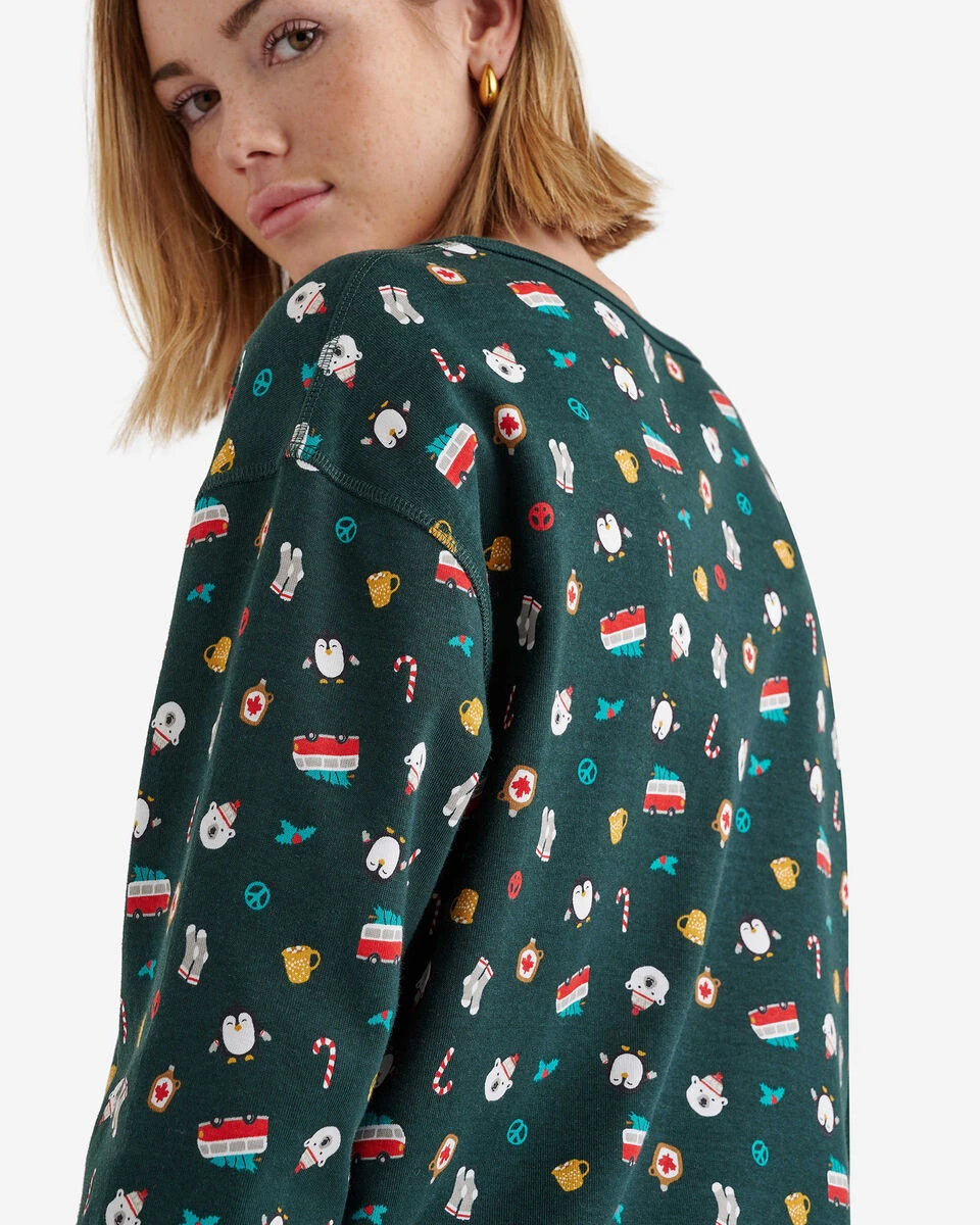 Womens Winter Pajama Top 5 Womens Winter Pajama Top - Image 5