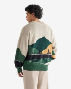 True Nature Of Sport Mountain V-Neck Sweater -Cloveras Fashion Shop 39070138 Y99 d