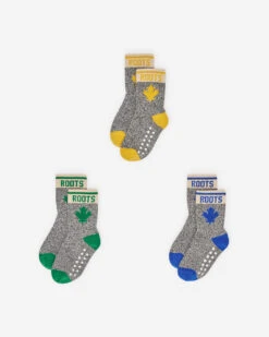 Toddler Cabin Maple Sock 3 Pack