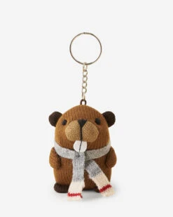 Roots Beaver Keychain